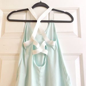 NIKE criss cross tank